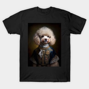 Royal Portrait of a Toy Poodle T-Shirt